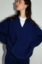 SINCERO ribbed jumper / highland wool / indigo