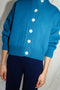 CARMEN cardigan / merino wool / laguna