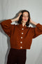 CARMEN cardigan / highland wool / sandalwood