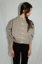 CARMEN cardigan / highland wool / rock salt