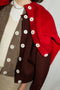 CARMEN cardigan / highland wool / dark cherry plum