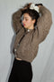 MILAGRO cardigan / highland wool / walnut
