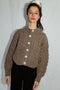 MILAGRO cardigan / highland wool / walnut