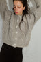 MILAGRO cardigan / highland wool / rock salt
