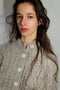 MILAGRO cardigan / highland wool / rock salt