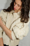 MILAGRO cardigan / highland wool / milk