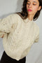 MILAGRO cardigan / highland wool / milk