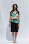 ZULMA vest dress / organic cotton / black