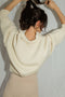 MARGO jumper / highland wool / milk