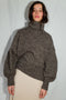 MINI NORA turtleneck / alpaca & pima cotton / kukicha