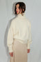 MINI NORA turtleneck / alpaca & pima cotton / milk