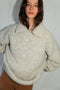JUANA jumper / alpaca & pima cotton / cloud