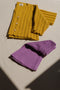 CALI mini cardigan / organic cotton / golden honey