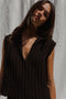 RIO vest / organic cotton / black