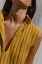 RIO vest / organic cotton / golden honey