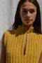 RIO vest / organic cotton / golden honey