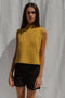 RIO vest / organic cotton / golden honey