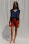 LUIZA top / organic cotton / midnight