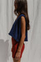 LUIZA top / organic cotton / midnight