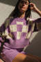 LINO no waste jumper / organic cotton / summer lilac & milk