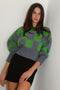 LINO no waste jumper / organic cotton / berry lassi & cilantro