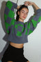 LINO no waste jumper / organic cotton / berry lassi & cilantro
