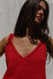 SOLITO TRENZA / organic cotton / mojo rojo