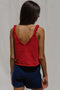 SOLITO TRENZA / organic cotton / mojo rojo