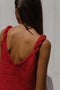 SOLITO TRENZA / organic cotton / mojo rojo