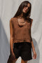 SURYA top / indian linen / cinnamon