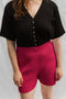 MINI LUCA cardigan / organic cotton / black