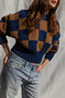 LINO no waste jumper / organic cotton / midnight & carob