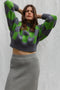 LINO no waste jumper / organic cotton / berry lassi & apple