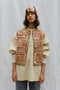 CONFETTI no waste vest cardigan / milk