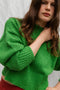 LAGO mini jumper / organic cotton boucle / apple