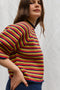 PABLO mini jumper / organic cotton / multi stripe