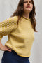 PABLO mini jumper / organic cotton / milk & golden honey stripe