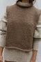 TINO vest / highland wool / walnut