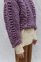 MINI EWA chunky jumper / highland wool / jacaranda