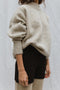 MAR jumper / alpaca & pima cotton / cloud