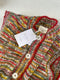 CONFETTI no waste vest cardigan / carob