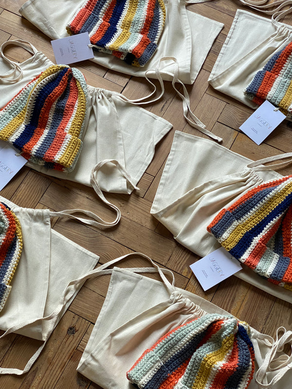 ARCO IRIS hat / mixed yarns