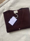 LUCA cardigan / highland wool / dark cherry plum