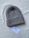 PEPITA hat / baby alpaca & organic cotton / stone