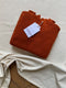 DELIA jumper / organic cotton / orange zest / sample / 8-10uk