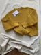 DELIA jumper / organic cotton / golden honey / sample / 2 sizes available