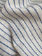 SANTIAGO big shirt / organic indian cotton / white sand & sea stripes