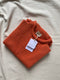 TINO vest / organic cotton / coral / sample / 8-10uk