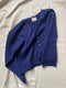 Luca cardigan / highland wool / indigo / 8-12uk / sample