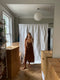 LELLA dress / indian linen / cinnamon
